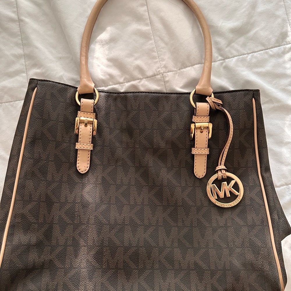 Michael Kors Dark Brown Signature Tote